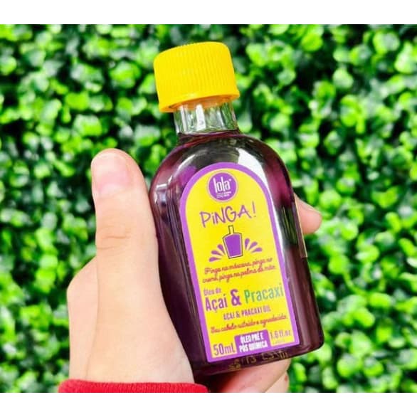 Óleo Capilar Pinga - Óleo de Açaí e Pracaxi 50ml - Lola Cosmetics