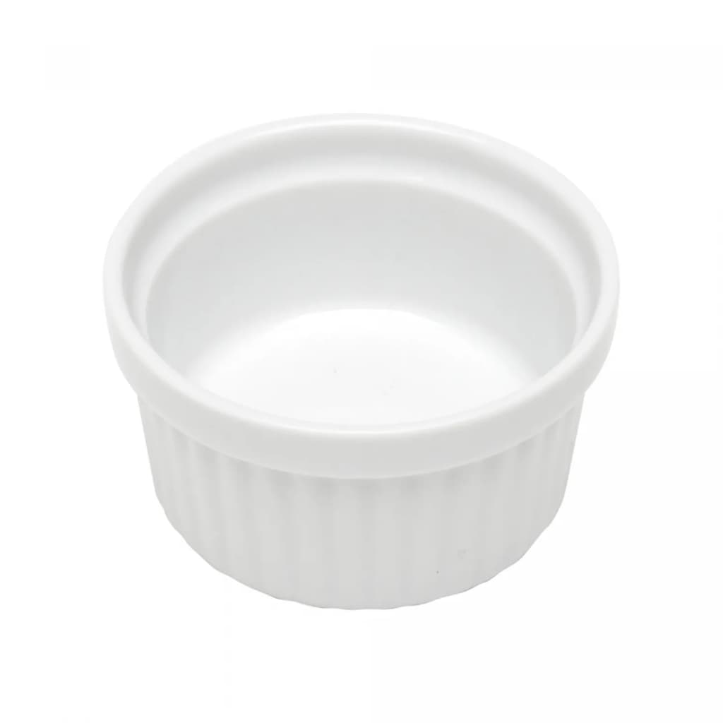 Ramequim de Porcelana Classic Branco 7cm x 4cm - Lyor