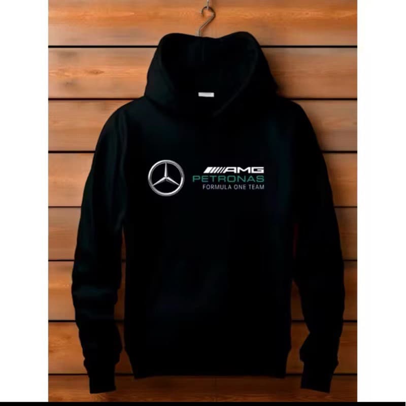 Moletom Canguru Unissex Amg Mercedes Masculino e Feminino Flanelado Blusa de Frio Promoção