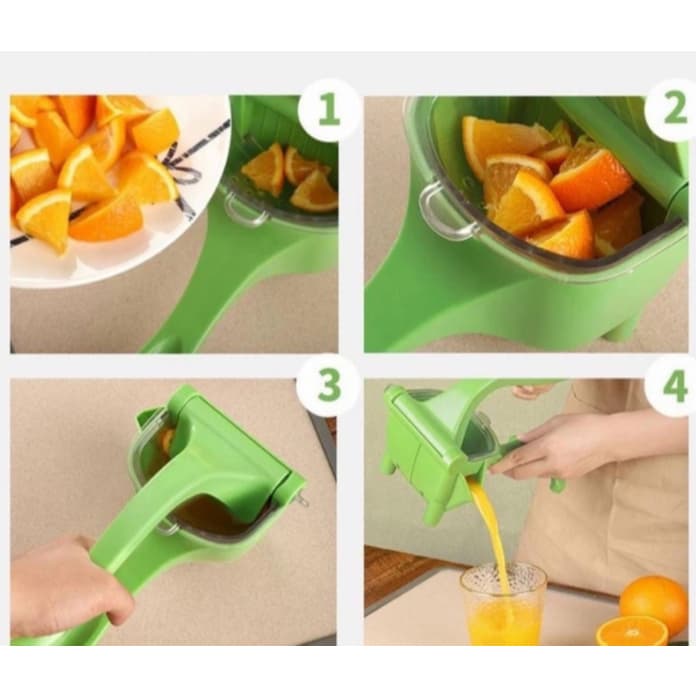 Espremedor Manual Prático De Laranja Sucos De Frutas Natural Multiuso )