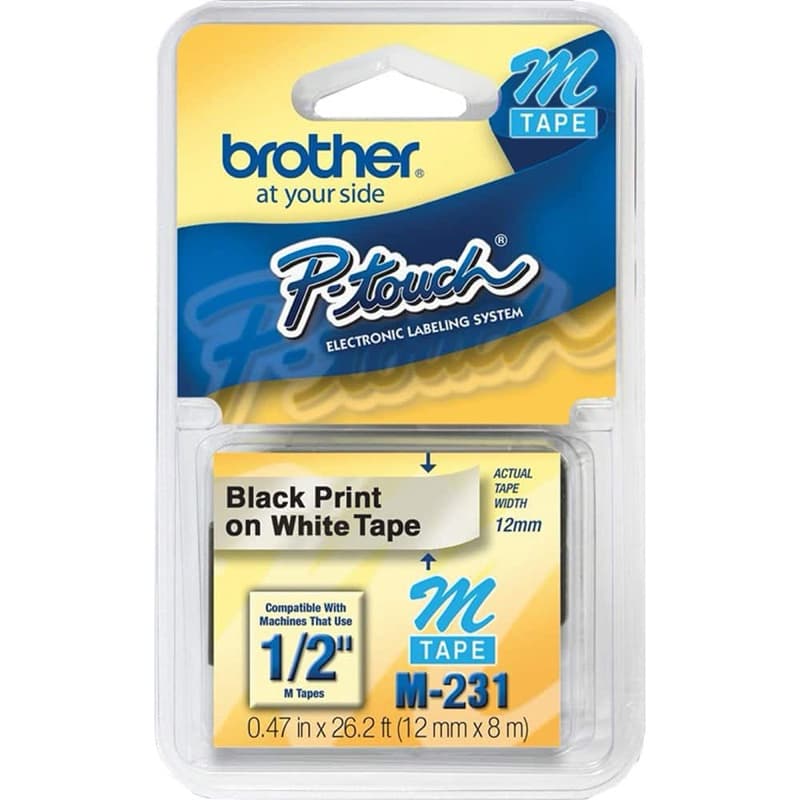 Fita Rotuladora M-231 Brother