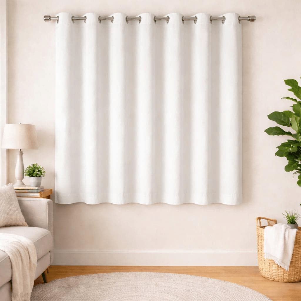 Cortinas Para Sala Quarto e Cozinha 2,00 X 1,30alt Decoração Para Varão Simples