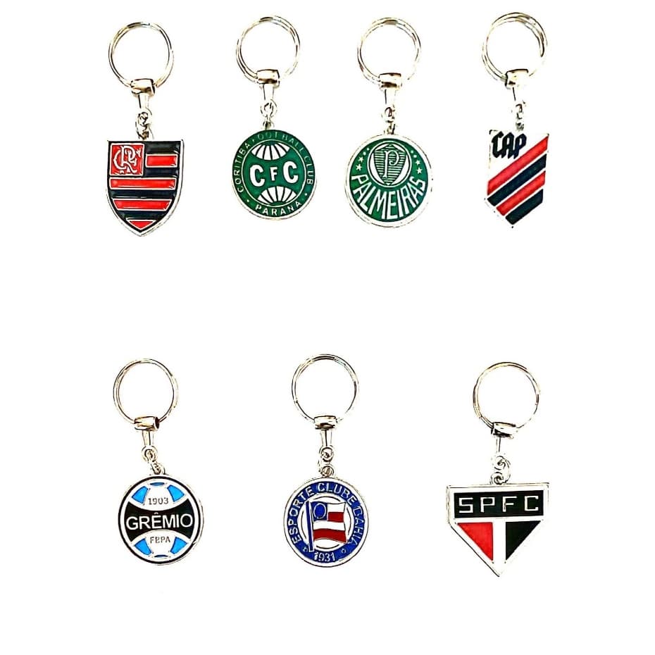 Chaveiro Metal Time De Futebol