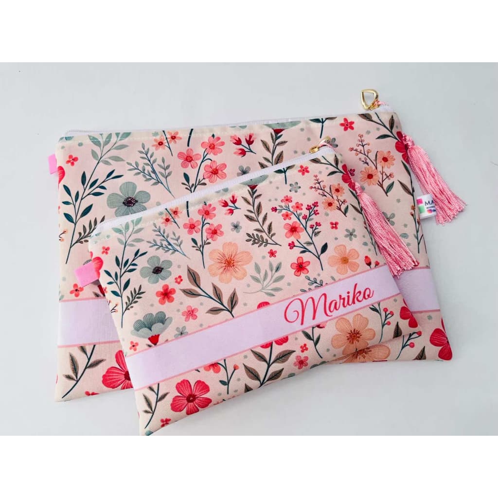 kit necessaires personalizadas com nome(kit com 2 unidades)