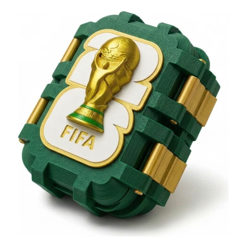 Caixa Guardar Figurinhas Copa Do Mundo 2026 Edição Premium