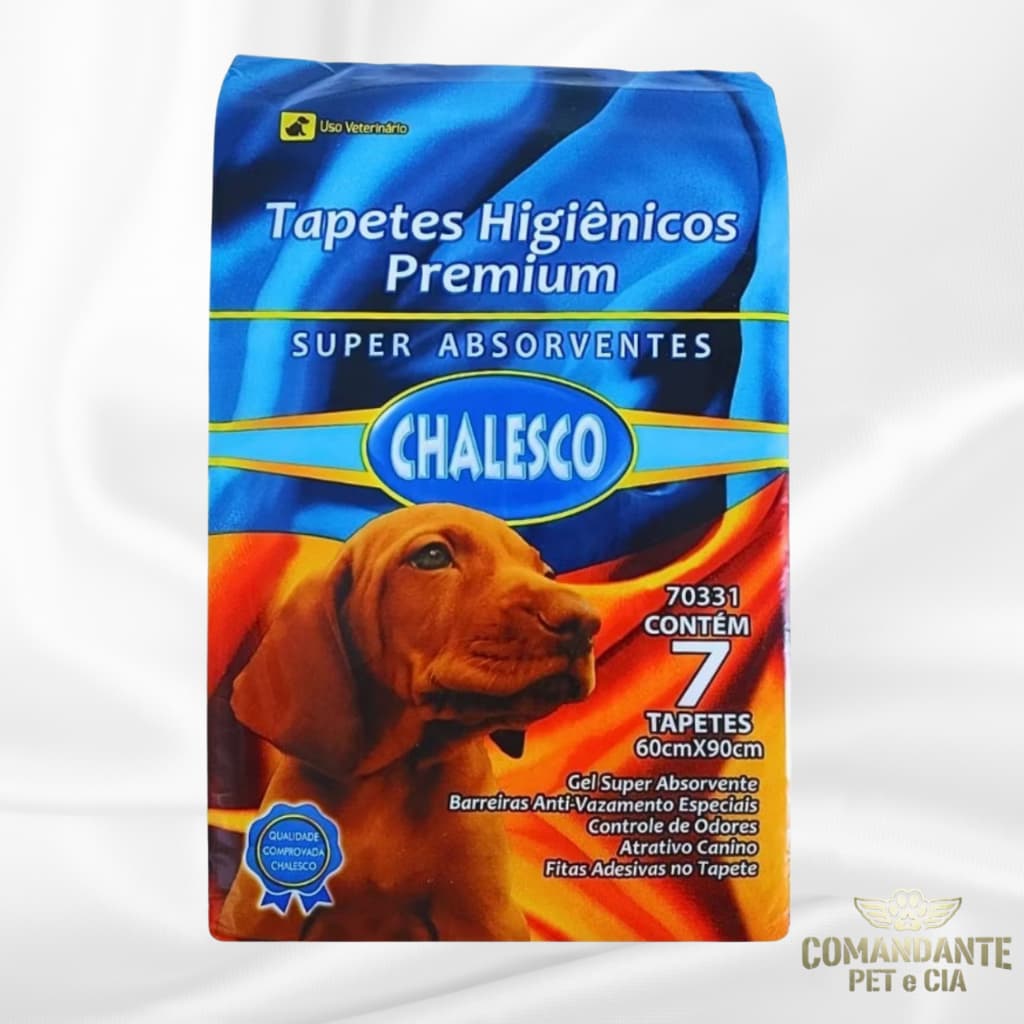 Tapete Higiênico para Cães Super Premium 7 Unidades - Chalesco