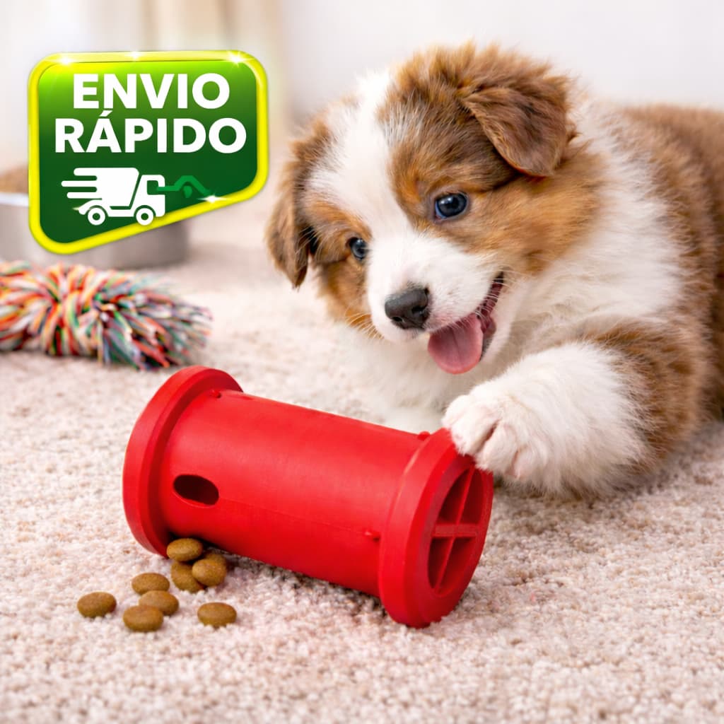 Dispensador de Petisco para Cachorro e Gato Brinquedo Interativo Anti Ansiedade Inteligente Pet