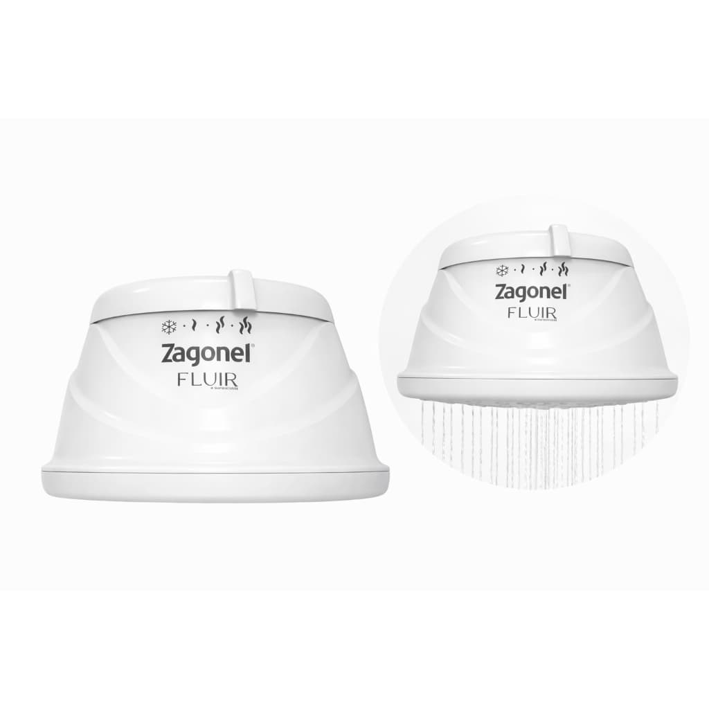 Chuveiro Economico 220v Resistente Fluir Zagonel 4 Temperatu