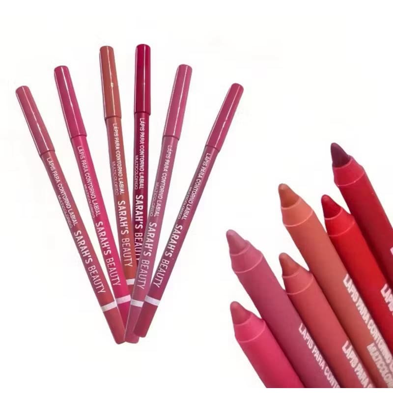 Lápis Contorno Labial Multicolorido