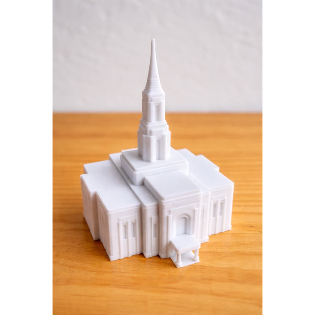Miniatura Templo de Teresina Piauí - SUD LDS