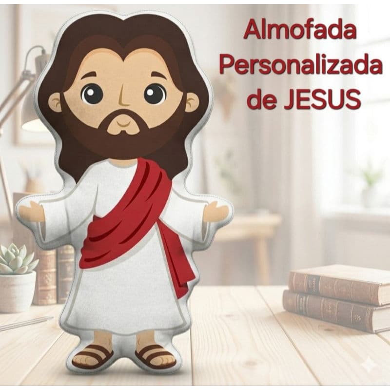 Almofada de Jesus! Almofada religiosa personalizada