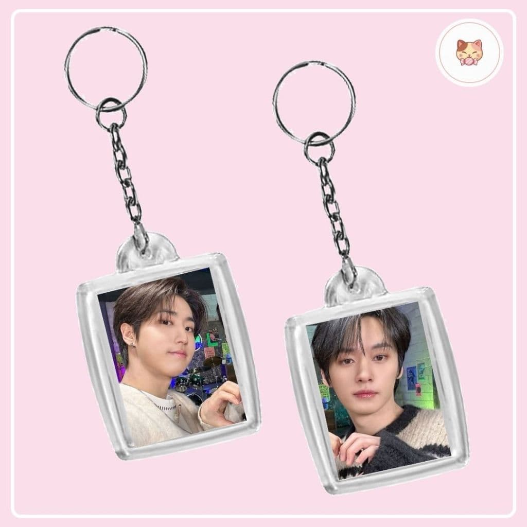 KIT 2 Chaveiros - Stray Kids - Minho e Jisung - Kpop - Para Amigas