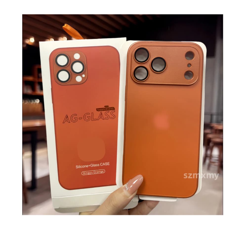 Nova Capinha de Vidro AG Glass Para iPhone 17 Normal 17 PRO 17 PRO MAX