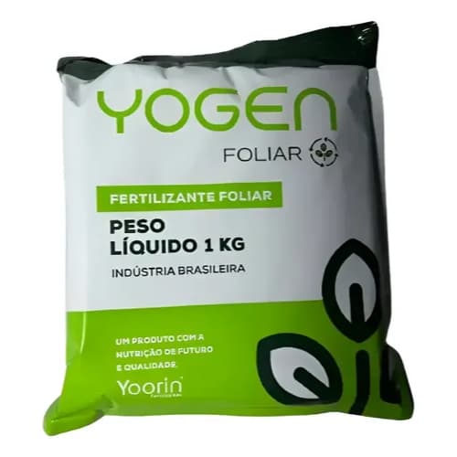 Yogen N 2 Fertilizante Foliar A Base de Sais Solúveis 1 Kg - Yoorin