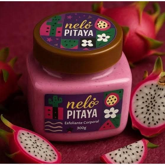 Esfoliante Corporal Nelô Pitaya/Morango
