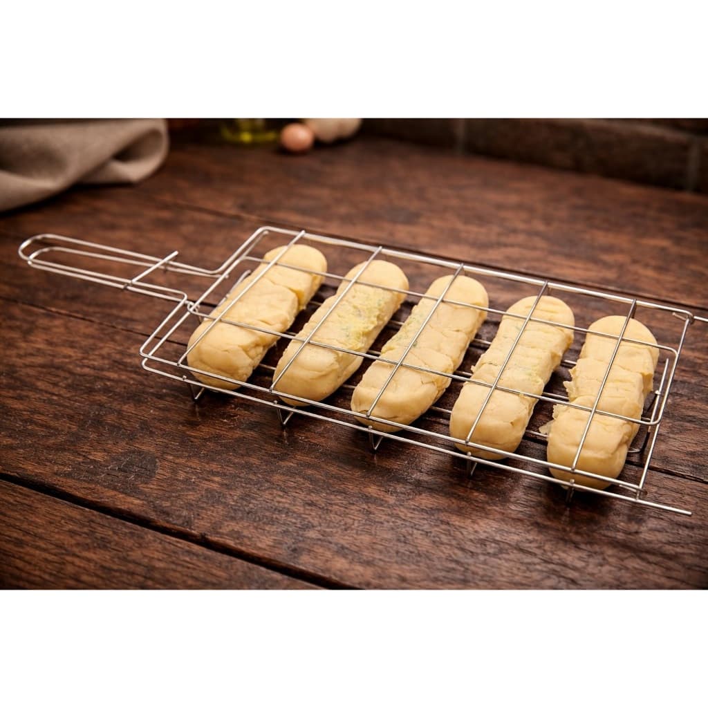 Pão de alho Grelha Churrasqueira Pão de Alho e Milho Resistente praticidade Alta Qualidade