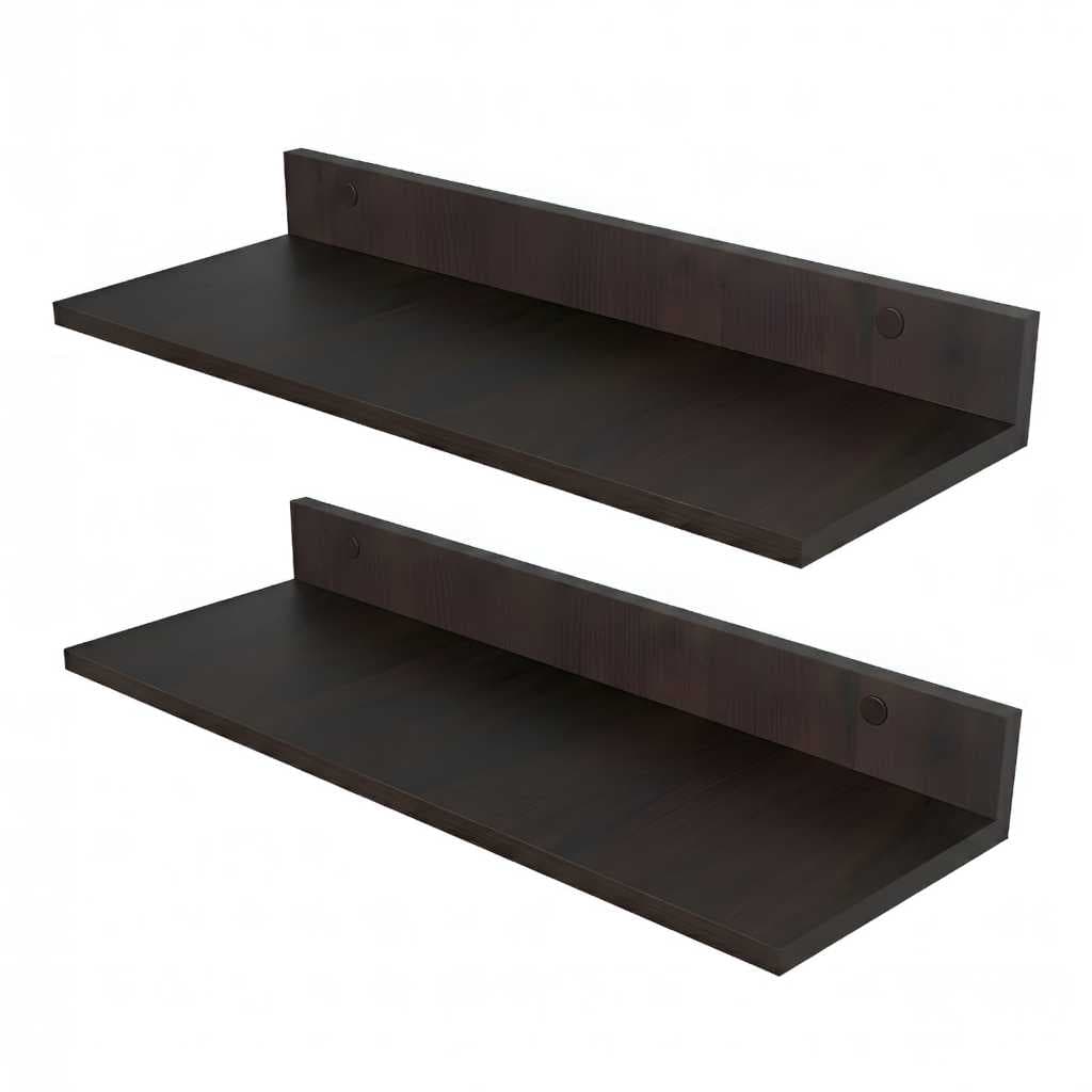 KIT 2 Prateleiras Simples Prateleira de Parede Multiuso, Organizador Decorativo, Ideal para Sala, Quarto e Cozinha