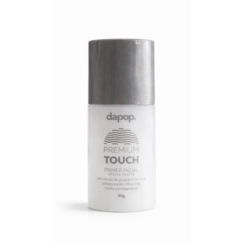 Primer Facial Dapop Premium Touch 40g – Efeito Matte