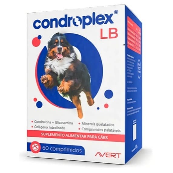 Suplemento para Cães Grandes Avert Condroplex LB 60 Comprimidos