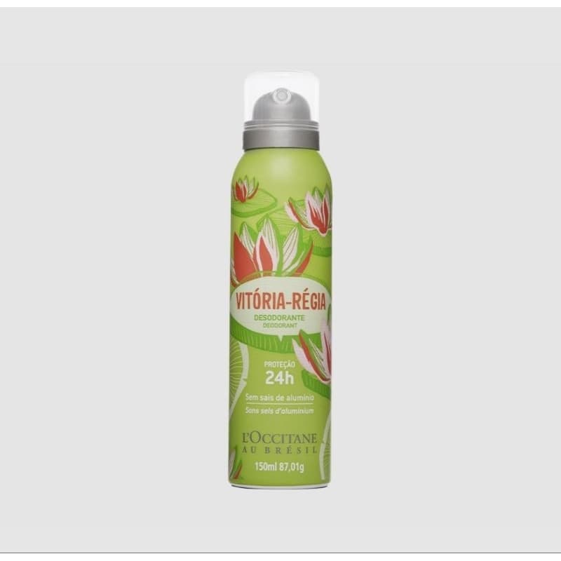 Desodorante Vitória-Régia 24hrs L'Occitane au Brésil 150ml