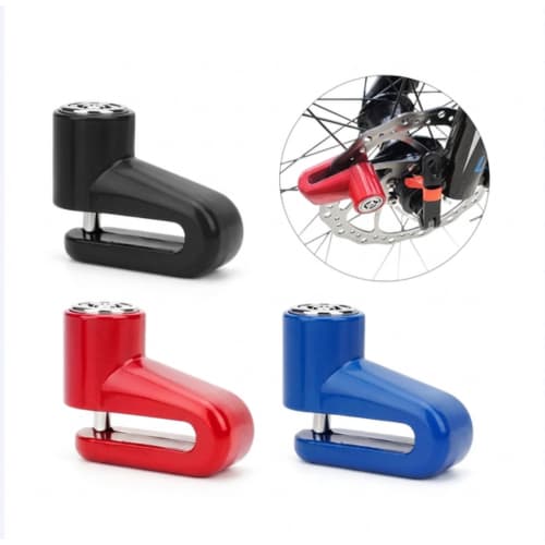 Cadeado Antifurto Moto Bike Trava Disco Kapbom KA-5707 Aço Resistente 2 Chaves