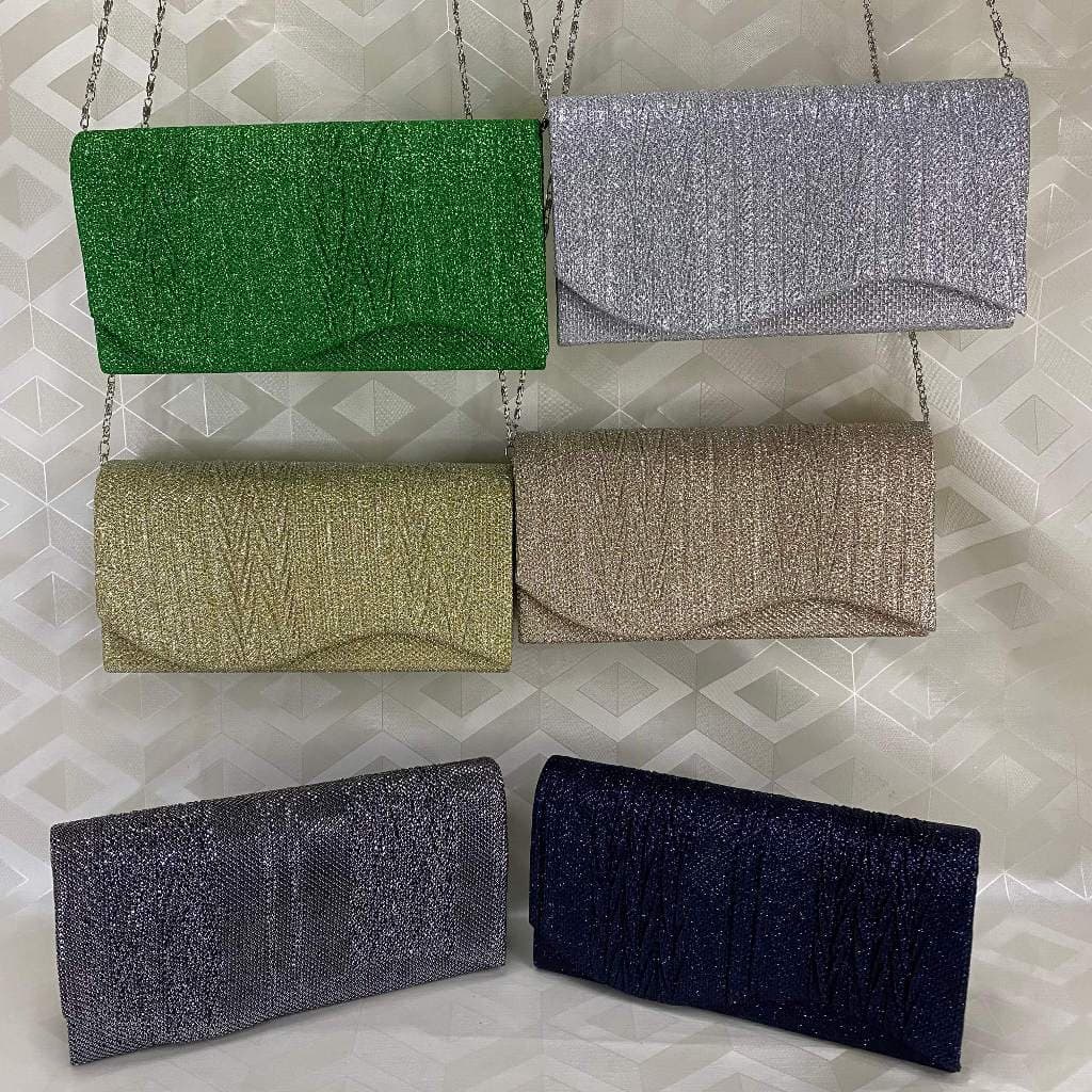 Bolsa Tiracolo / Carteira Feminina Com Glitter Para Festa / Banquete / Casamento WT189-20