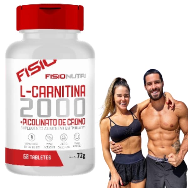 L-Carnitina + Picolinato de Cromo Fisionutri – Queima de Gordura e Controle do Apetite