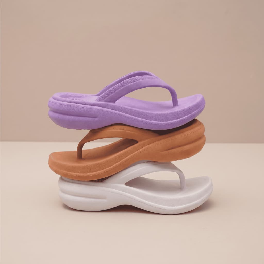 Chinelo Feminino Ortopédico Plataforma Confortável Leve Macio