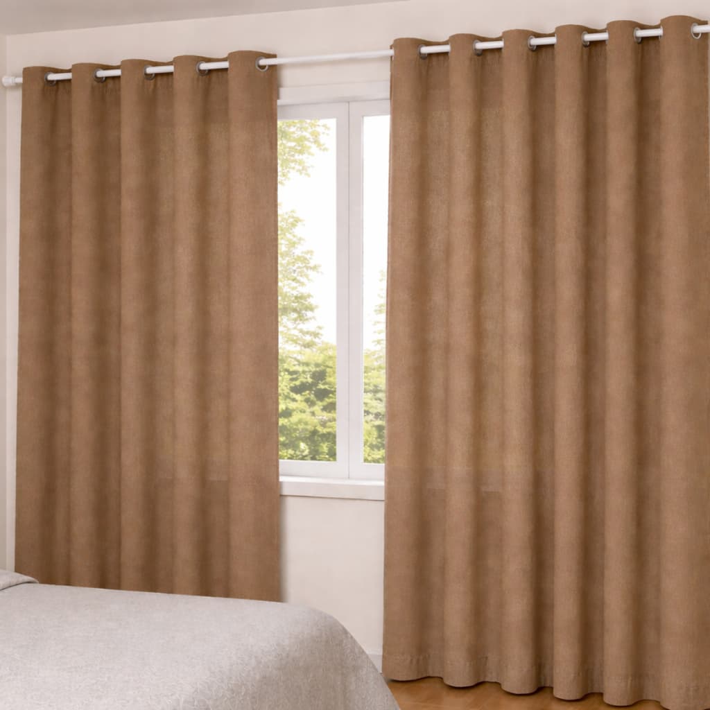 Cortina Microfibra 3,20x2,20 Sala e Quarto com Ilhós