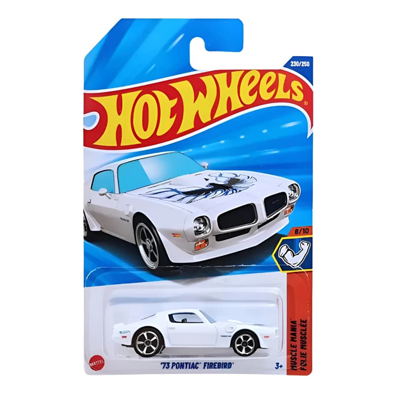Hot Wheels '73 Pontiac Firebird - branco