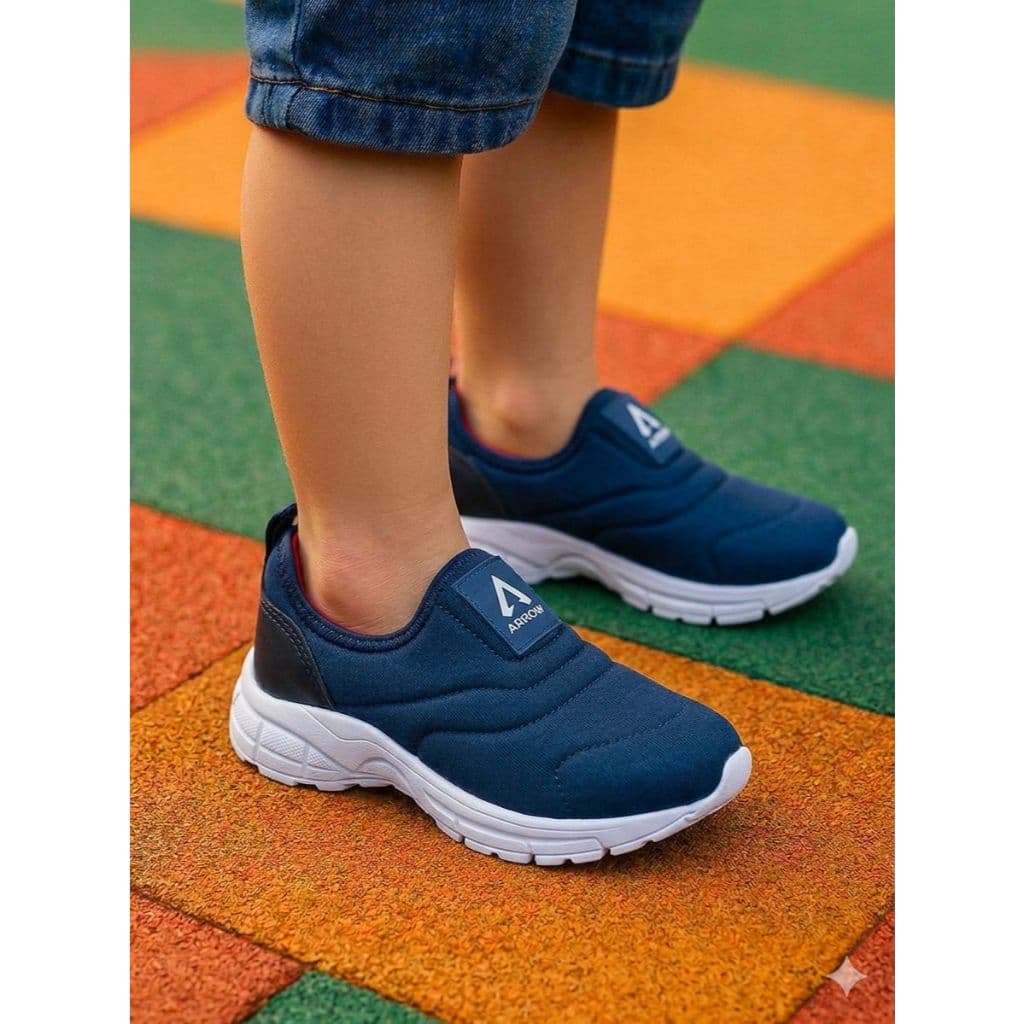 Tênis Infantil Menino Menina Casual Sem Cadarço Slip On Confortável Ideal Para Escola e Dia a Dia
