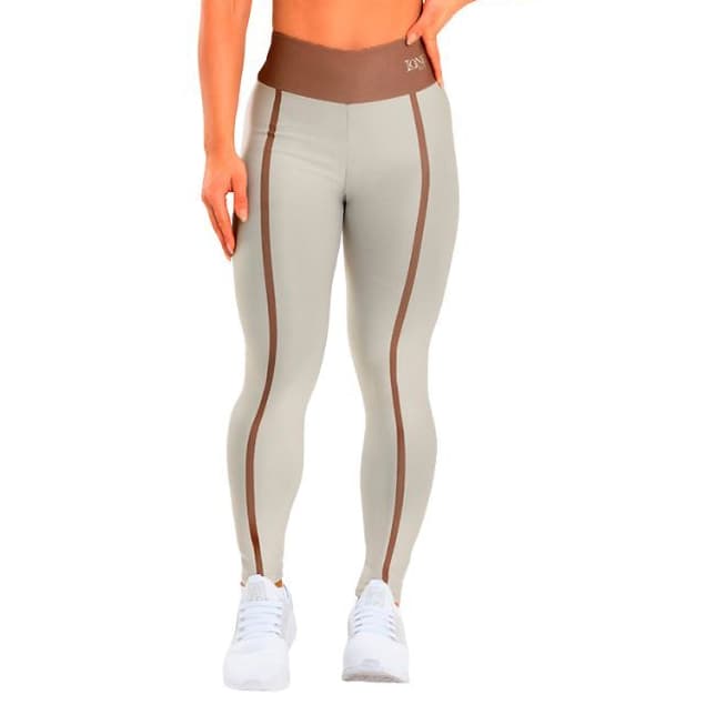 Calça Legging Feminina Academia Alta Compressão Cós Anatômico Zero transparência SERENA - LAONEFIT