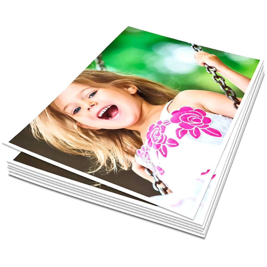 Papel Fotográfico Glossy A3 230g Branco Brilhante Papel Foto com 100 Folhas