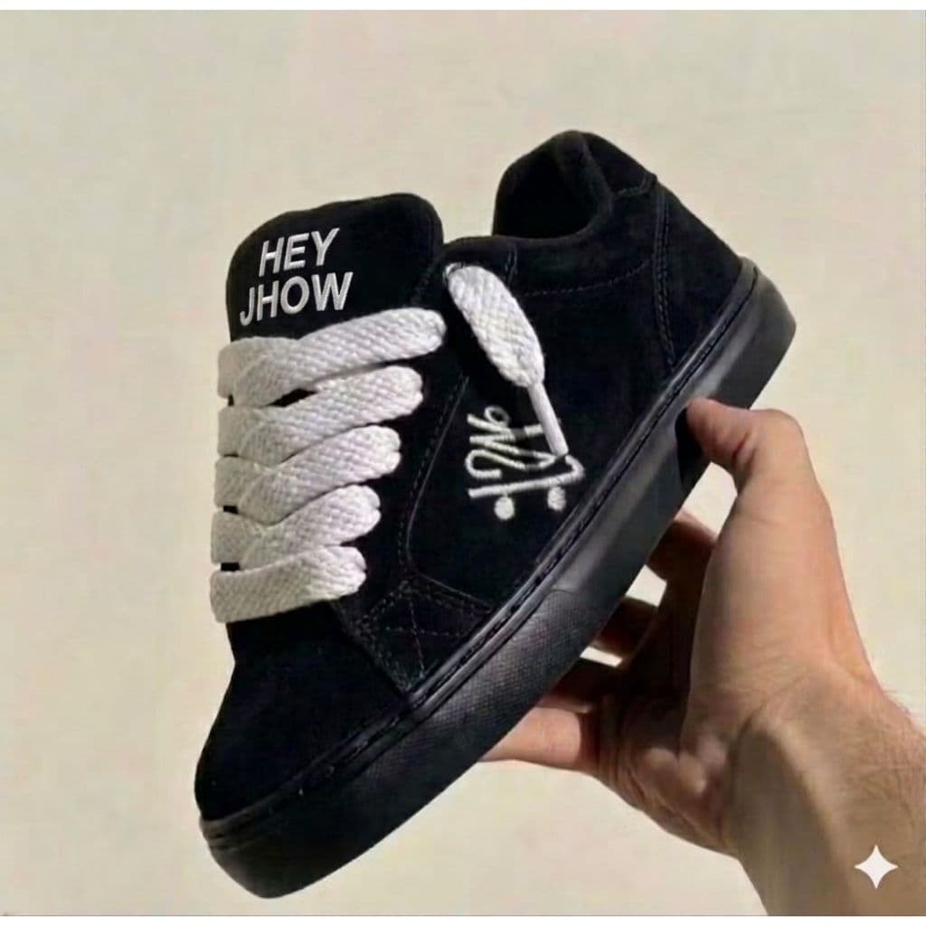 Tênis Skate HEY JHOW Premium Turbinado Espuma Grossa Camurça