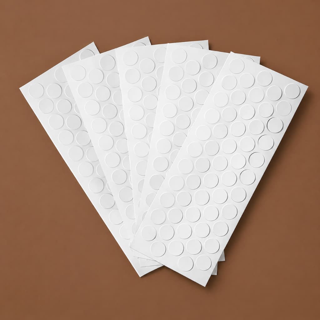 Tapa Furo Autoadesivo Branco Tx 13mm P/ Móveis Pct C/1.040un