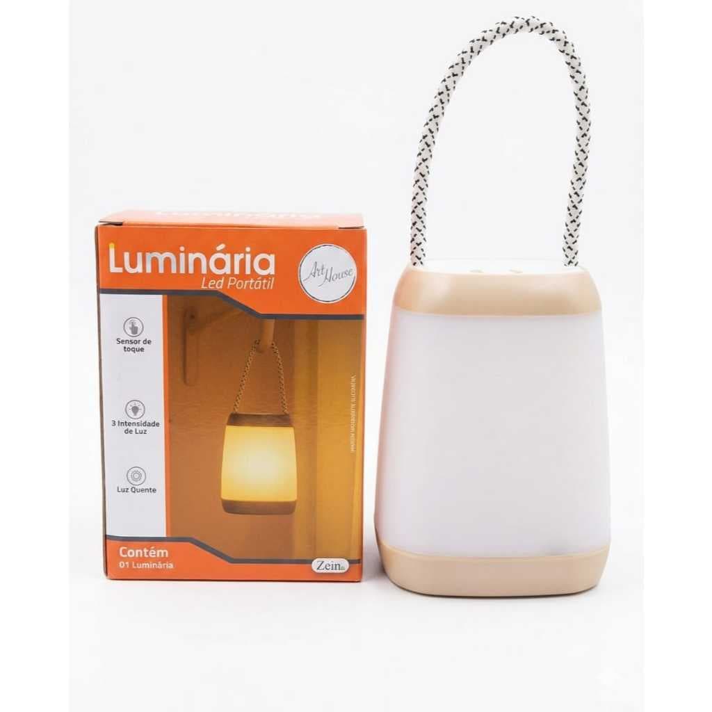 Abajur Para Decoração ( Luminária De Mesa ) 3 NÍVEIS DE INTENSIDADE