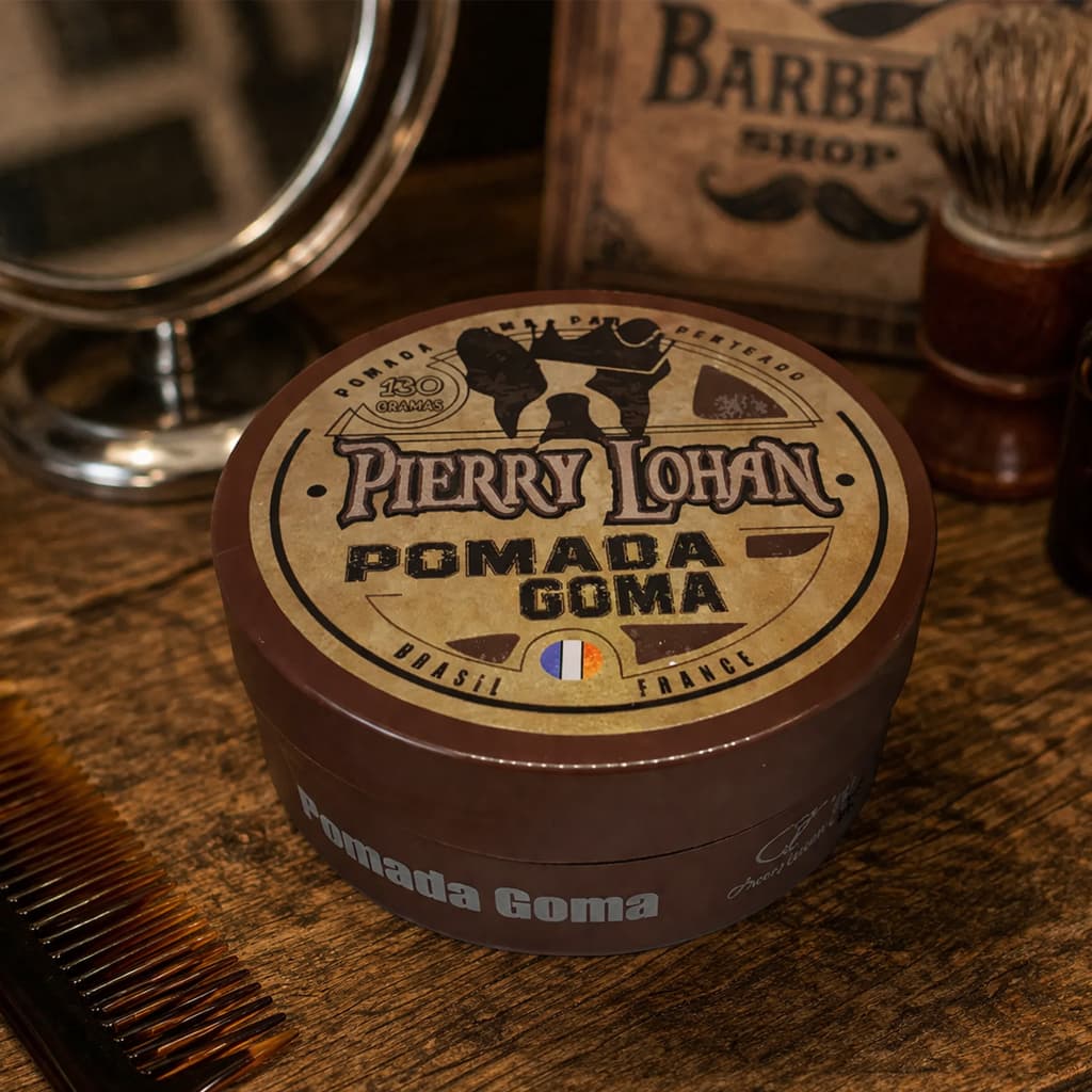 Pomada Goma Pierry Lohan Mega Fixação 130g Brilho Alta Definição