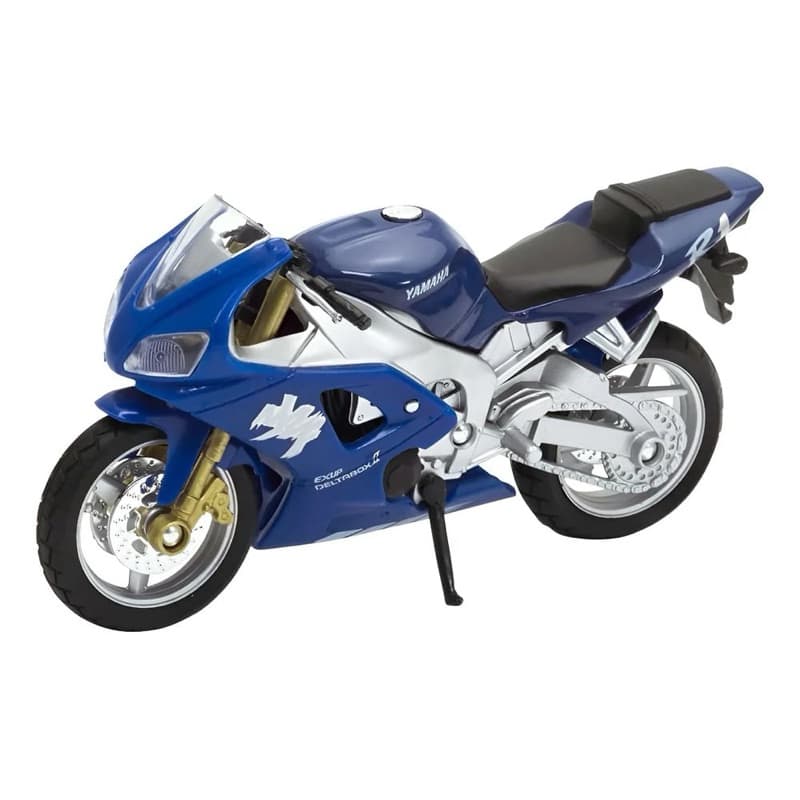 Miniatura Moto Colecionador Yamaha YZF-R1 1999 Welly 1\18