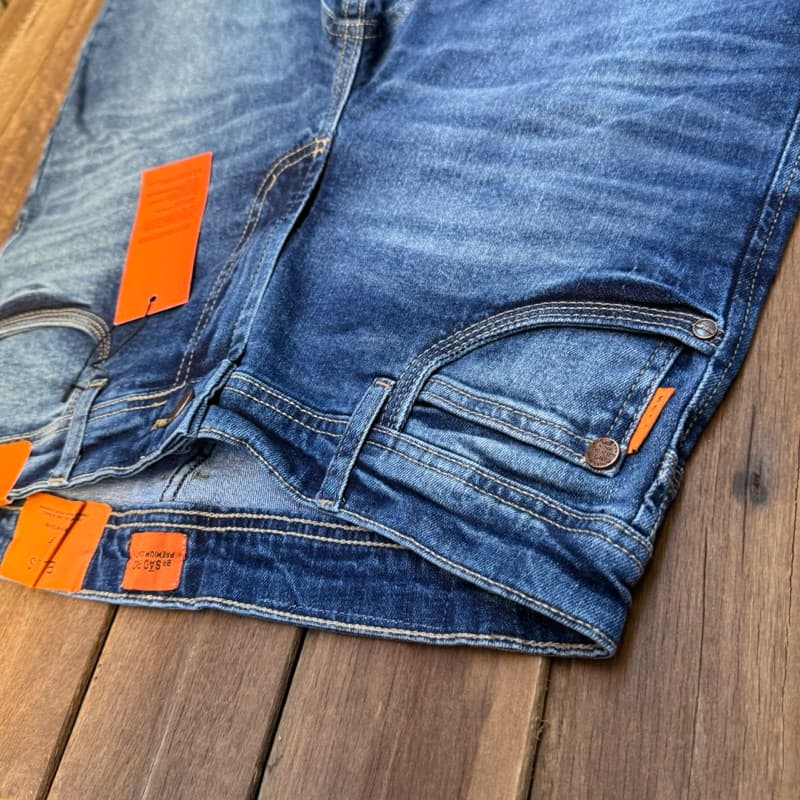 Calça Jeans Masculina Premium Com Elastano