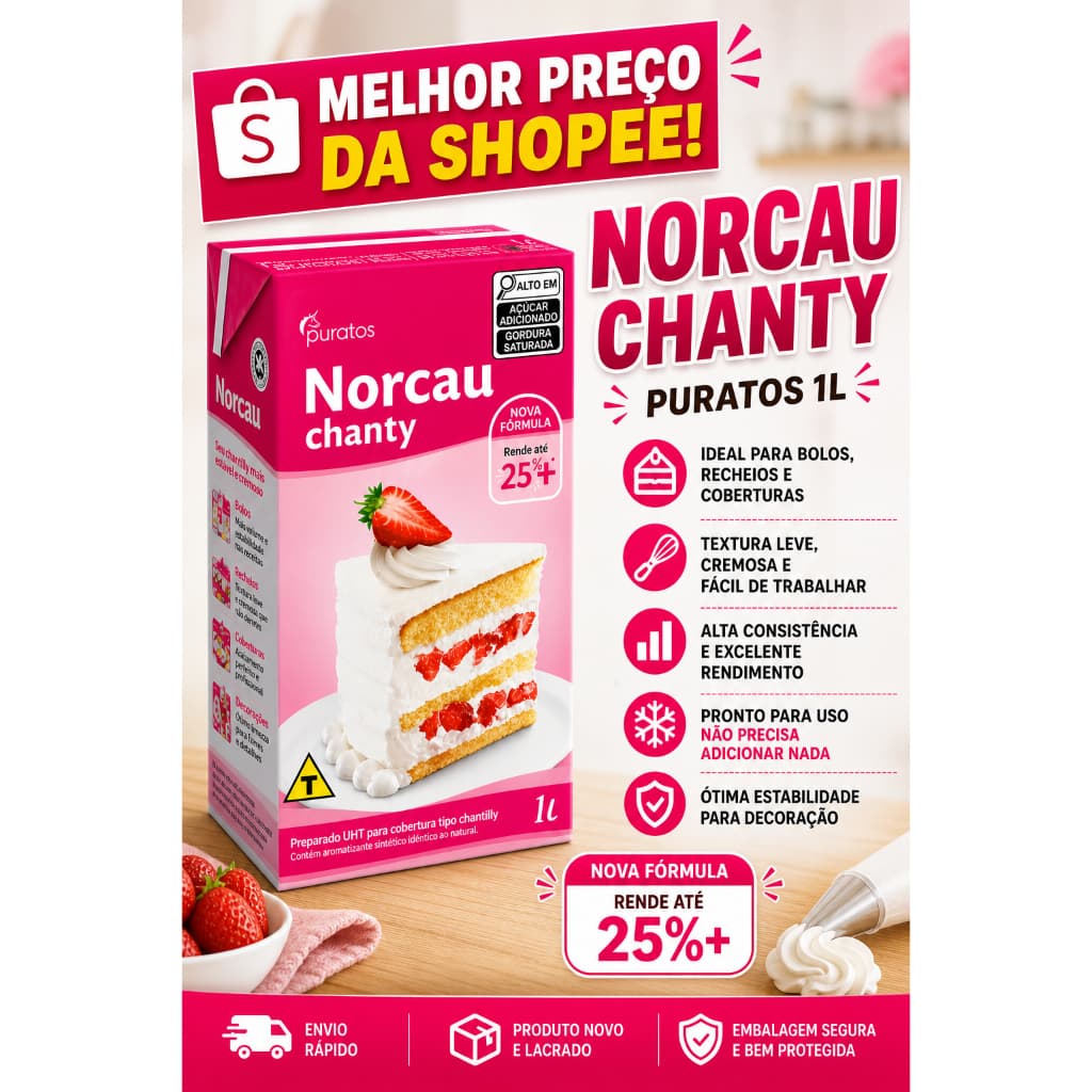NORCAU CHANTY PURATOS  1 LITRO