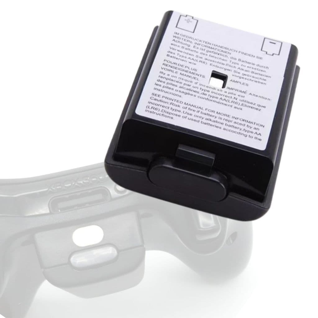 Suporte De Pilha Controle Xbox 360 Tampa Caixinha das Pilhas Manete Sem Fio Capa Traseira Tampinha