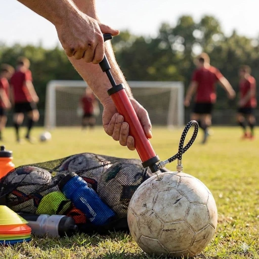 Bomba Manual para Bola e Infláveis – Encher Bolas, Piscinas e Boias – Ideal para Esportes, Casa e Praia