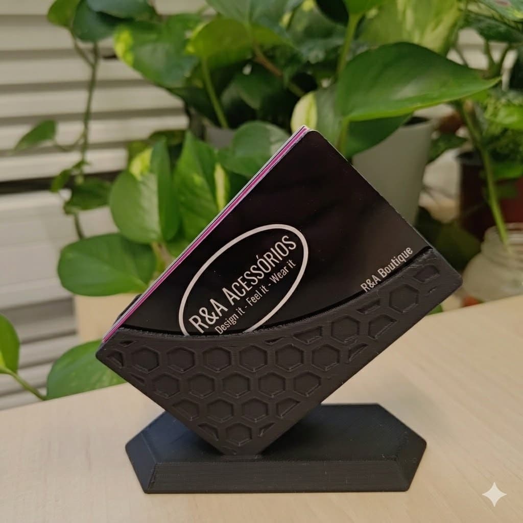 Porta Cartão de Visitas Premium - Modelos Elegantes, Discretos e Geek