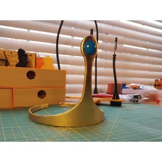 Coroa Princesa Jujuba Hora de Aventura Acessório Decorativo Colecionável Geek