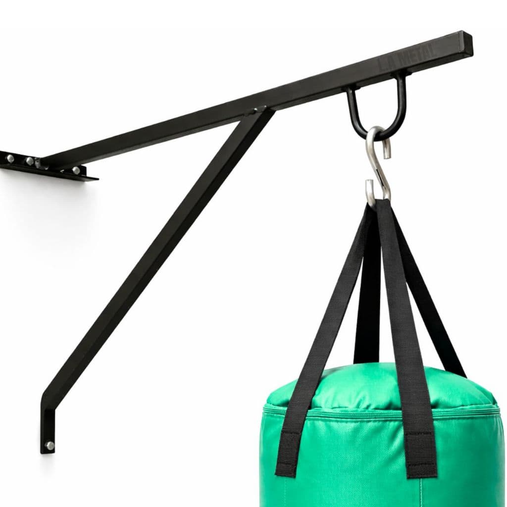 Suporte para saco de pancada de parede reforçado gancho fechado Suporte Para Saco De Pancada Reforçado Até 100kg