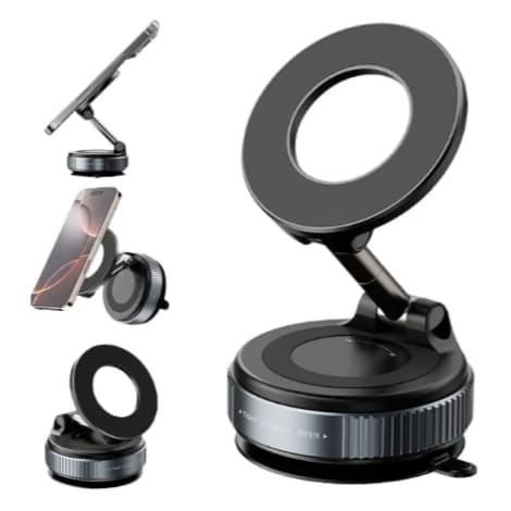 Suporte Magnético Celular 360° Com Ventosa De Sucção Xls X68