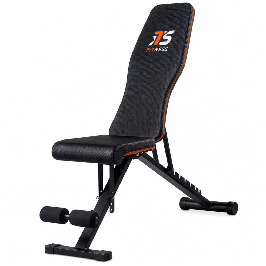 Banco de Musculação Ajustável Dobrável Compacto para Academia e Home Fitness Treino  ITS Fitness
