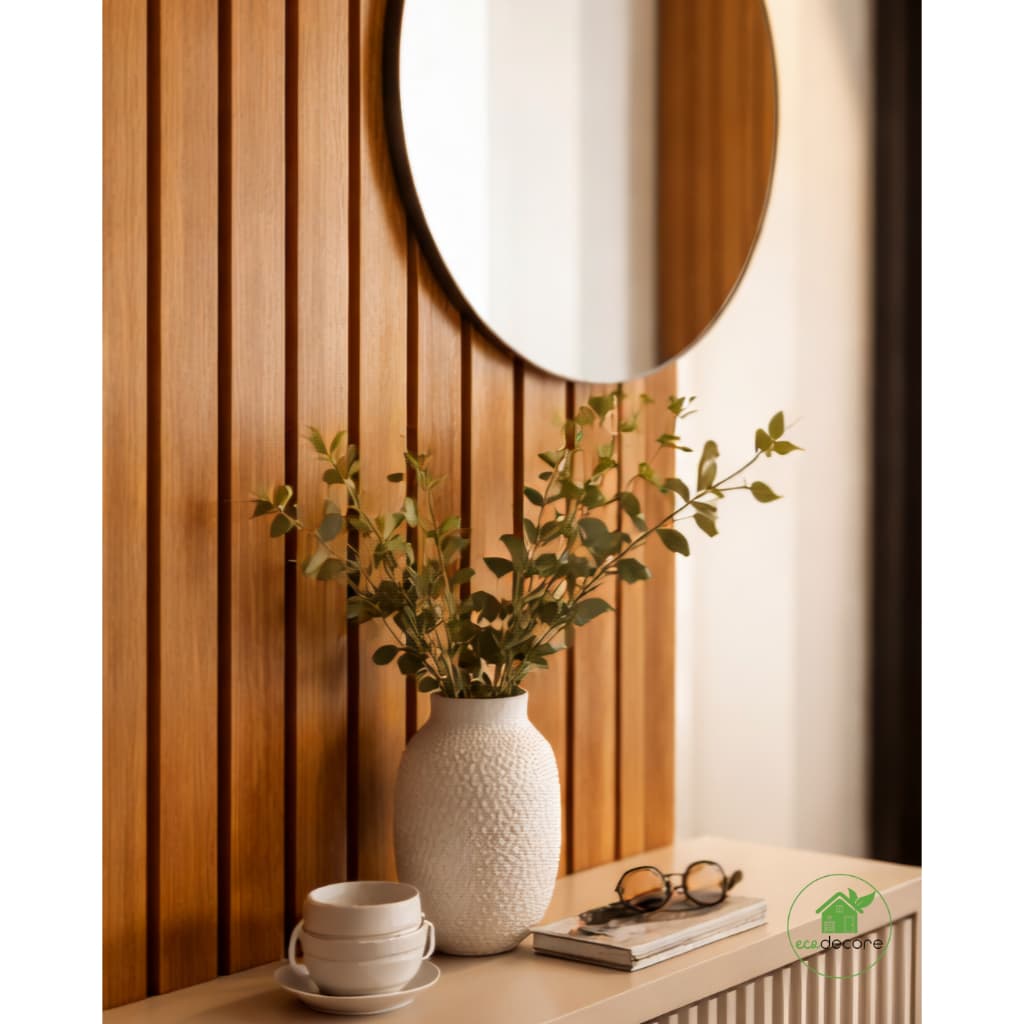 Kit 35 Placas Adesivas MDF Autocolantes Decorativas Fácil Aplicação Alta Qualidade Quarto Sala Escritório