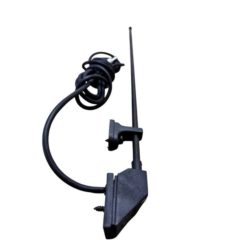 Antena De Coluna 3 Estágios Preta Compatível com Van Besta Topic Towner - Adaptação Mitsubishi L200 e Suzuki Samurai