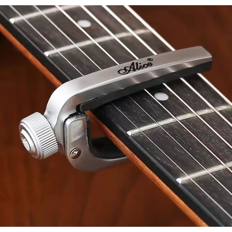 Braçadeira Tensão Ajustável Para Violão Aço ou Guitarra Impecável